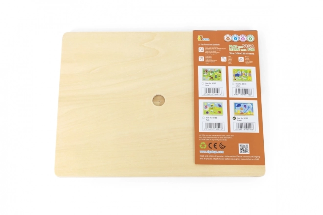 Houten puzzel 24 stukjes - onderwaterwereld