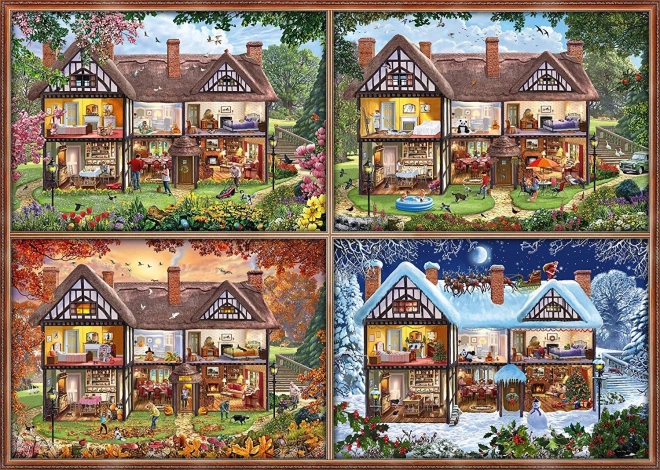 Puzzel Chaloupka in de seizoenen 2000 stukjes