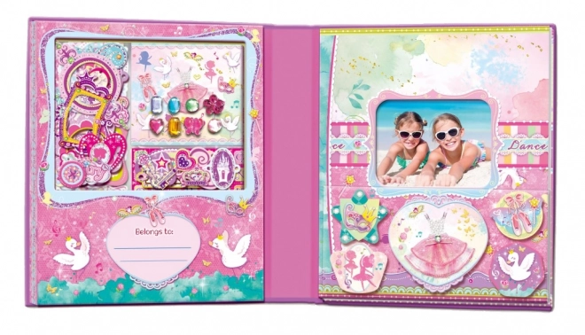 Dagboekset met decoraties Prinsessen