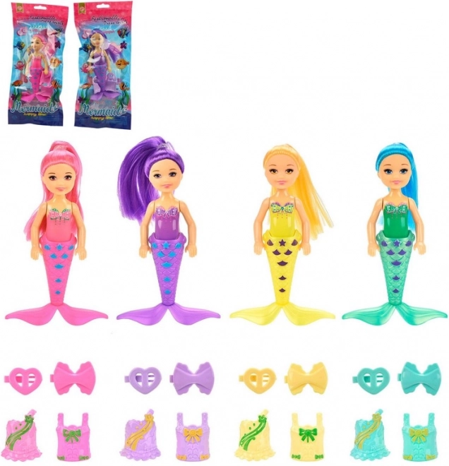 Zeemeermin Pop met Accessoires