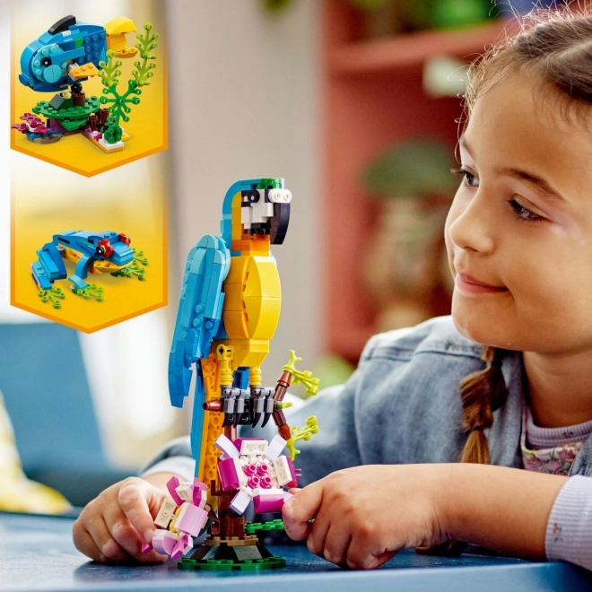 LEGO Creator 3in1 31136 Exotische papegaai