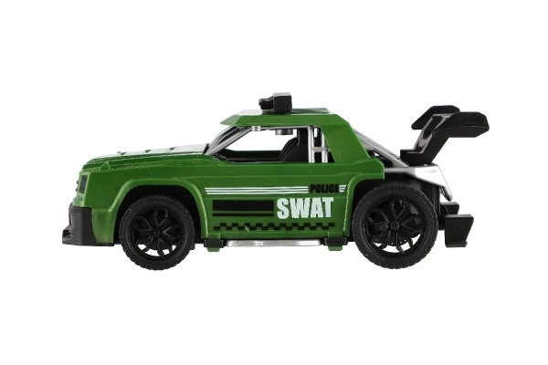Rennwagen aus Plastik mit Schwungrad - 16 cm
