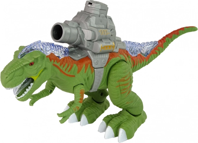 Walks, lights up, and roars like a real predator
