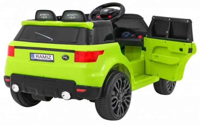 Elektrische auto Land Rapid Racer groen