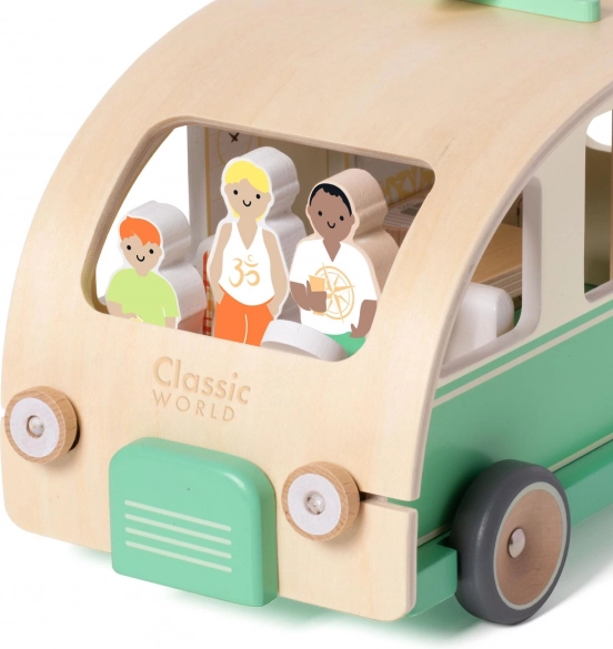 Puzzle d’insertion en bois Camping-car