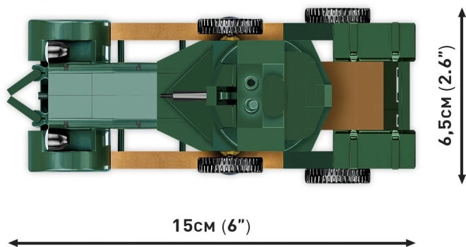 Blokken Historische Collectie Rolls-Royce Gepantserd Voertuig 1920 Model Mk I