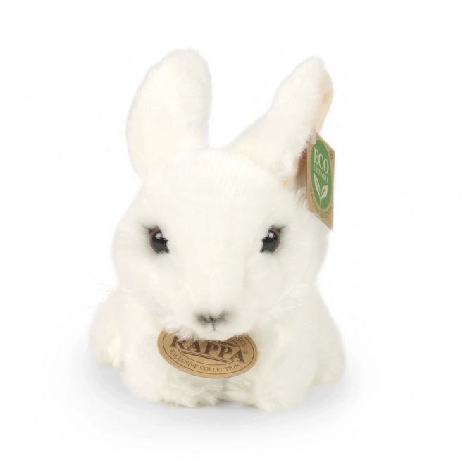 Pluche konijn wit 18 cm ECO-VRIENDELIJK