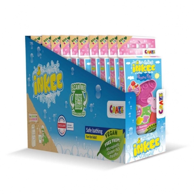 INKEE - Mini pack bombe effervescente - Peppa Pig