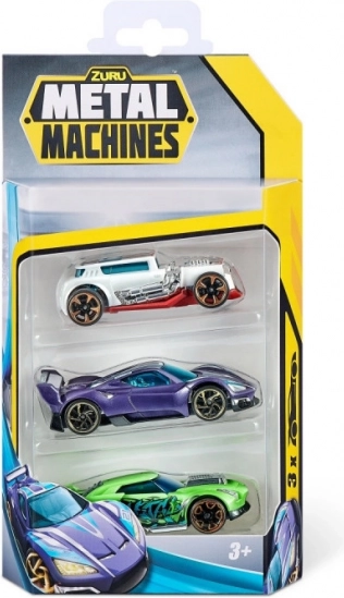 Zuru Metal Machines Cars 3-Pack Series 2