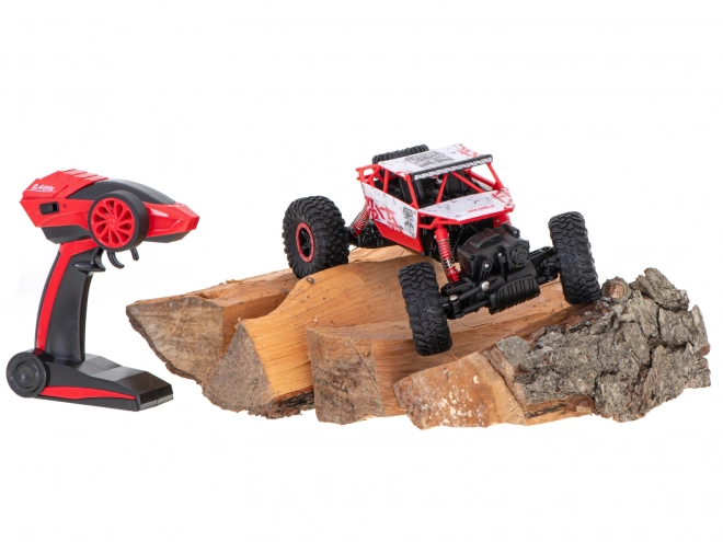Remote Control Rock Crawler Car – Red