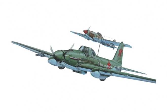 Modell Iljuschin IL 2 im Maßstab 1:72