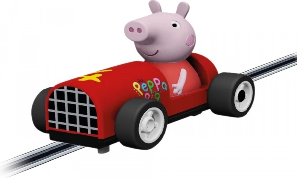 Twee Peppa Big-autootjes