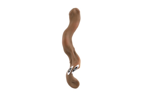 Poep antistress 14cm elastisch vormbaar in zakje 12st in doos