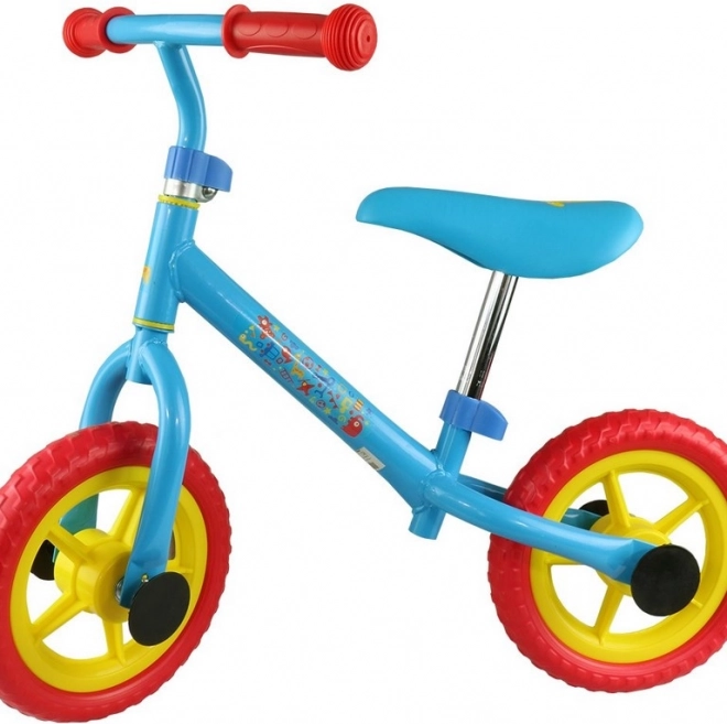 Children's balance bike 10 inches blue
