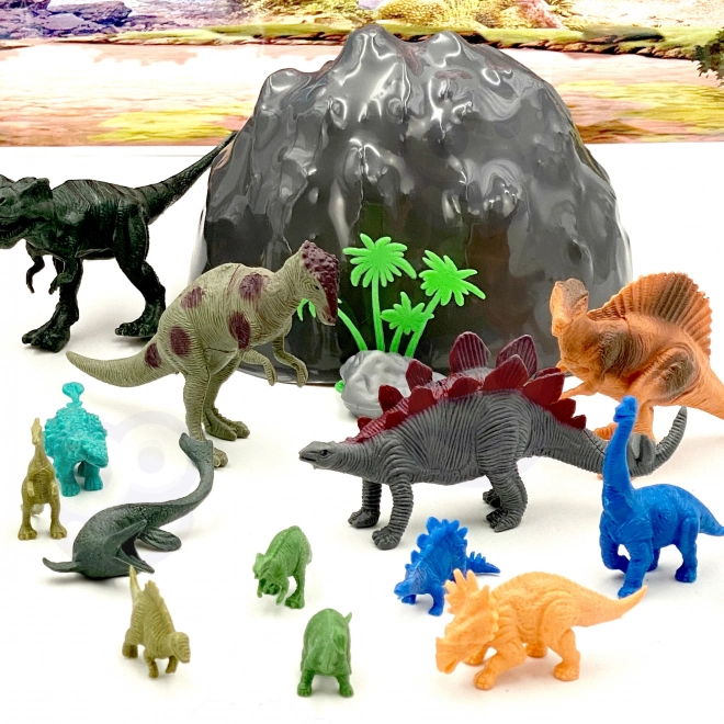 Figurenset Dinosaurussen 34 stuks WOOPIE