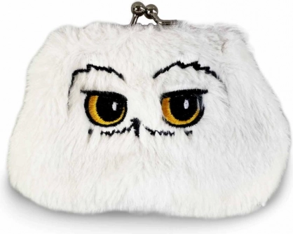 Porte-monnaie duveteux Harry Potter - Hedwige
