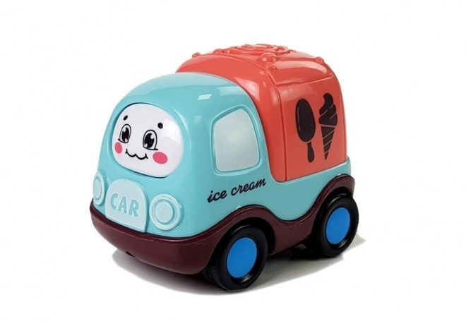 Kinderset van autootjes met koord 7 stuks