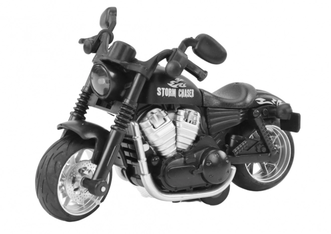 Motorfiets Storm Chaser met wrijvingsaandrijving