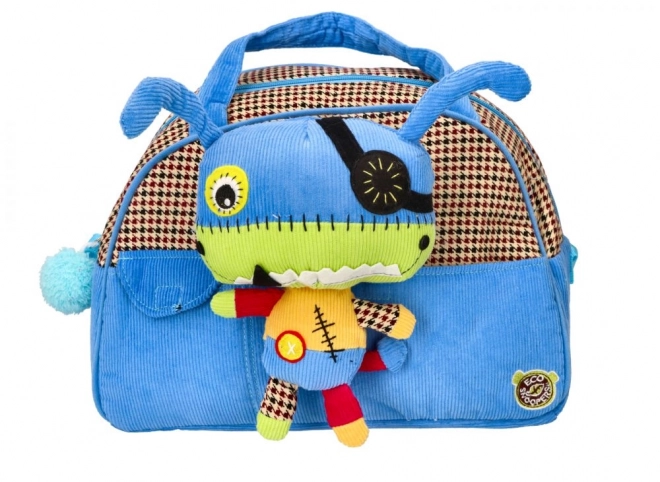 Kinder Rucksack mit Plüschmonster EcoSnoopers