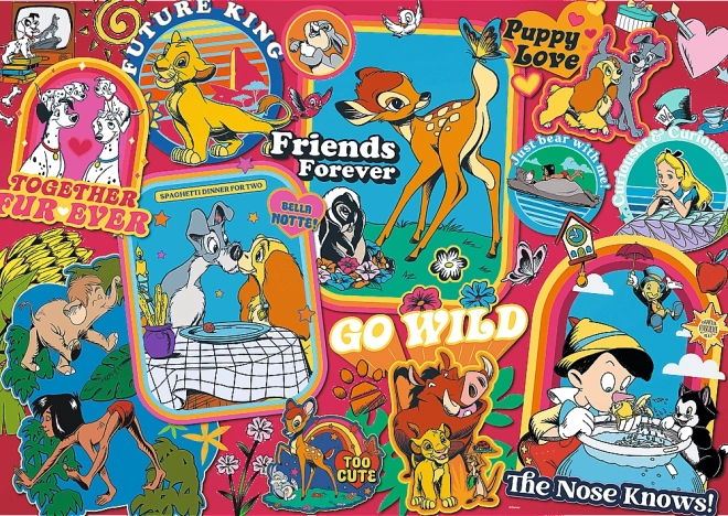 Puzzel 500 stukjes DISNEY door de jaren heen