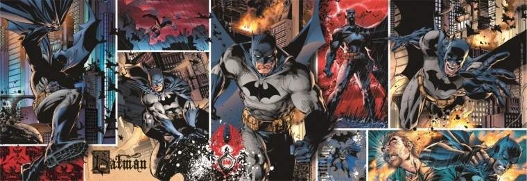 Clementoni puzzle panoramique Batman 1000 pièces