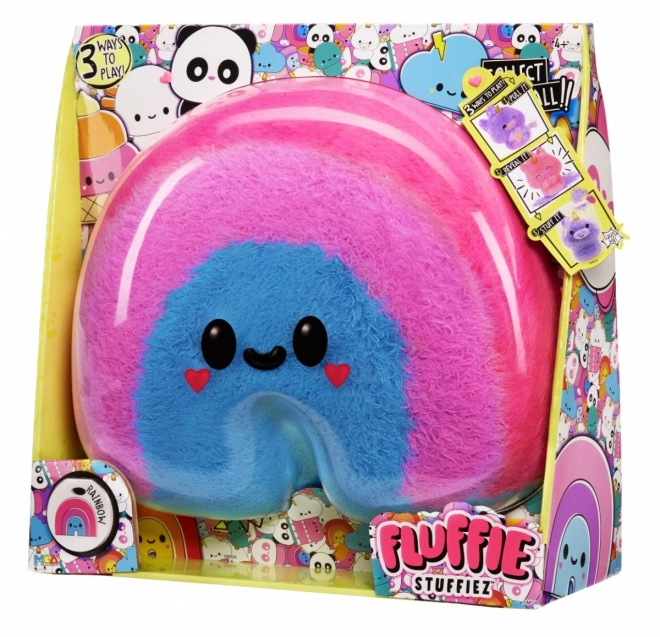 Plush Large Fluffie Stuffiez - Rainbow