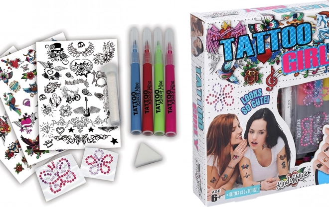 Tattoo set met stiften