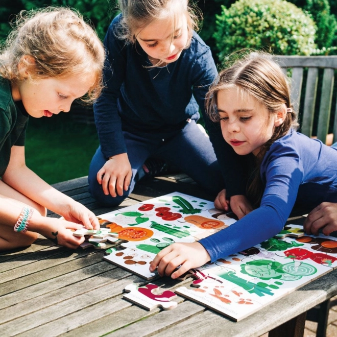 Bodenpuzzle Gemüse