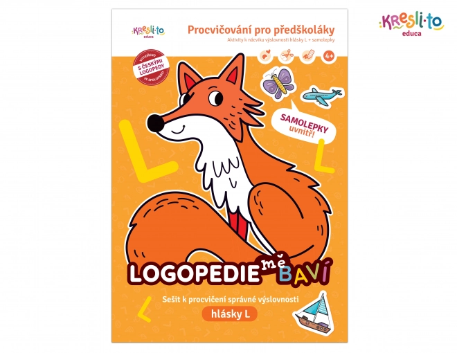 Logopedie Vind Ik Leuk - Klank L met Stickers