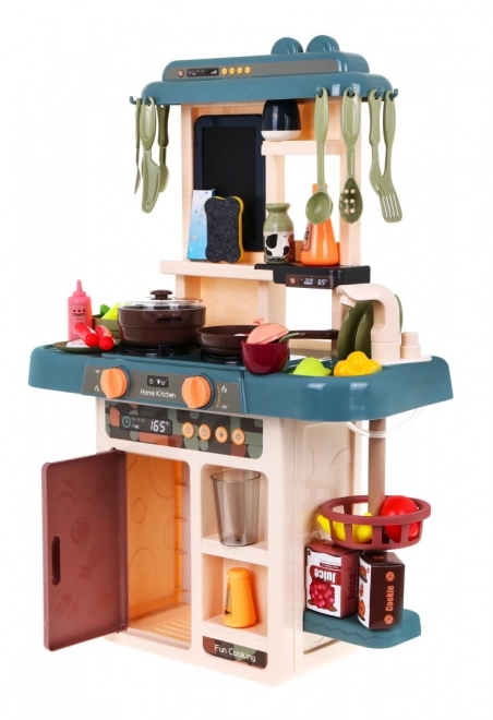 Moderne kinderkeuken met stromend water en 42 accessoires