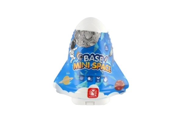 Navette spatiale avec accessoires en plastique 10x12x7cm