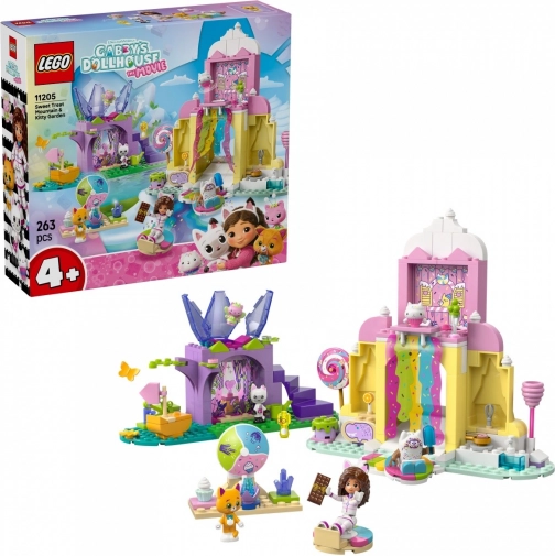 Gabby's Dollhouse Bricks - Sweet Mountain and Cat Garden