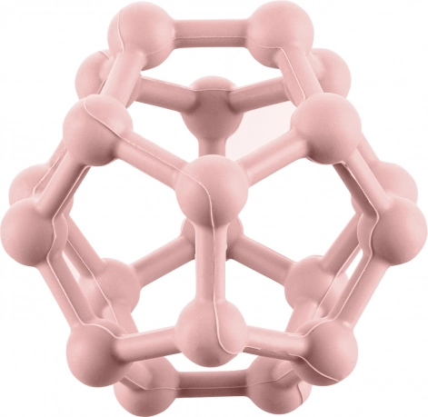 Siliconen bijtspeeltje Atom, Oudroze