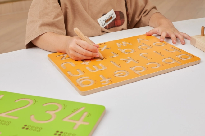 Tablette en bois pour la relaxation des mains
