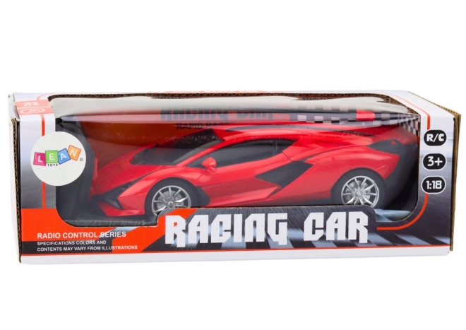 Rennwagen mit Fernbedienung RC Rot 1:22