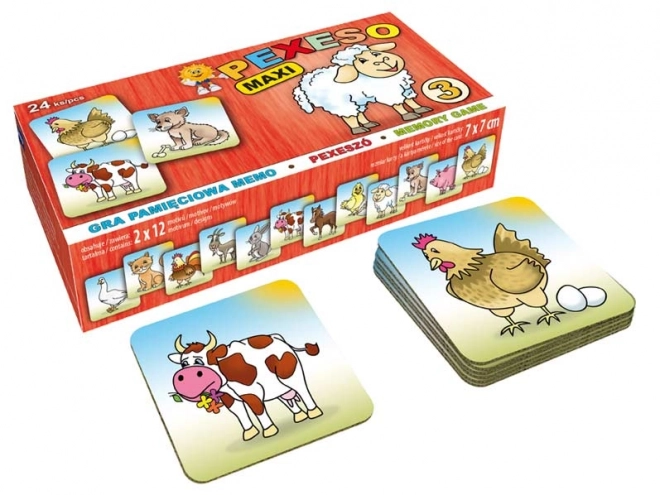 Pexeso MFP LUX 3 - Animaux de la basse-cour