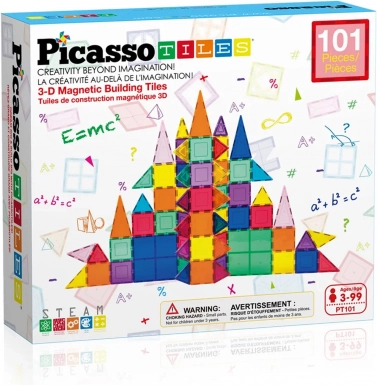 Magnetische bouwset PICASSO – 101 stuks