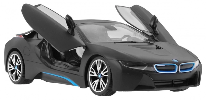 BMW i8 Black RASTAR 1:14 Remote Control Car + 2.4 GHz Remote Control
