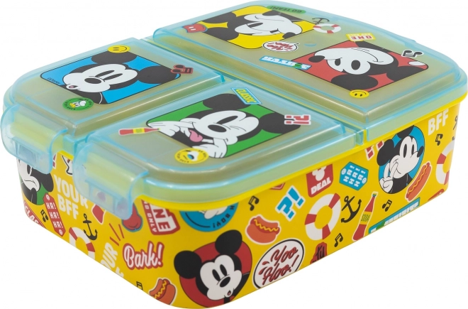 Children's lunchbox Mickey Mouse with multiple compartments