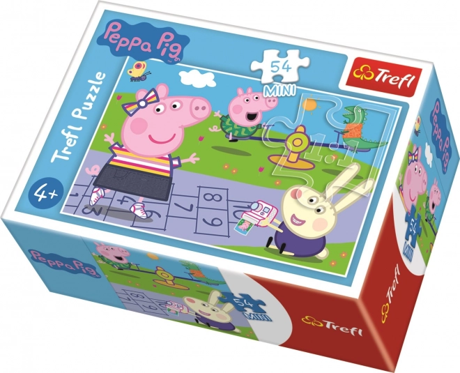 Minipuzzel Peppa Big - 54 stukjes