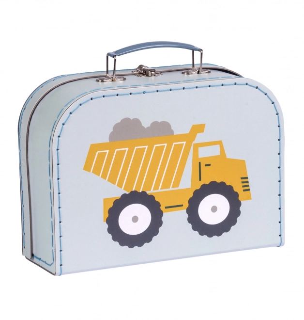 A Little Lovely Company Set of two cardboard cases – Vehicles
