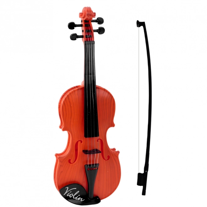 Children's Violin with Brown Bow