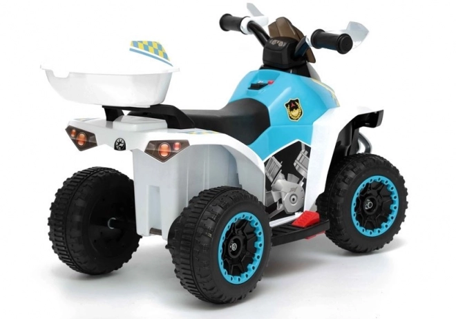 Rechargeable Quad Bike GTS1188-A Police White