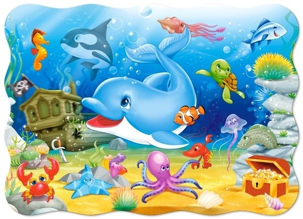Puzzle 30 Teile Meeresfreunde