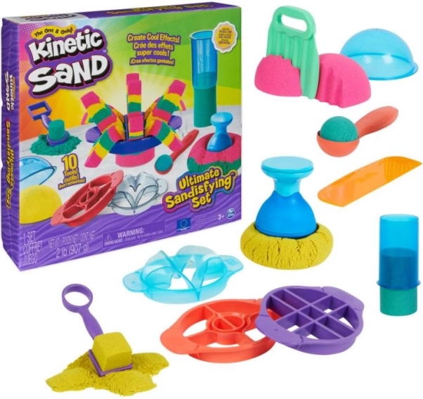 Sable cinétique Ultimate Sandisfying set – coffret créatif avec outils