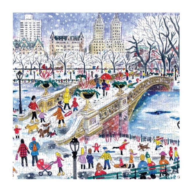 Completed Winter Scene