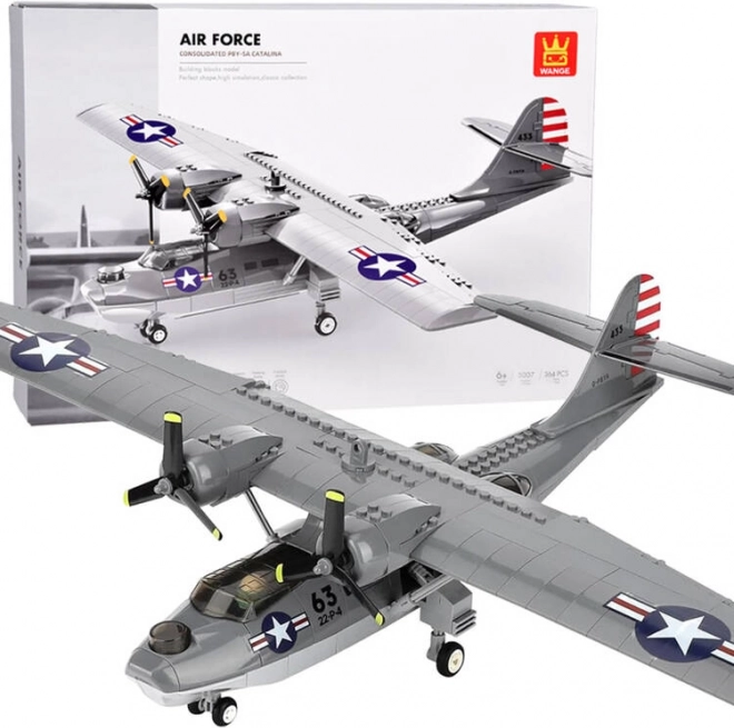 PBY-5A Catalina Combat Aircraft Building Set