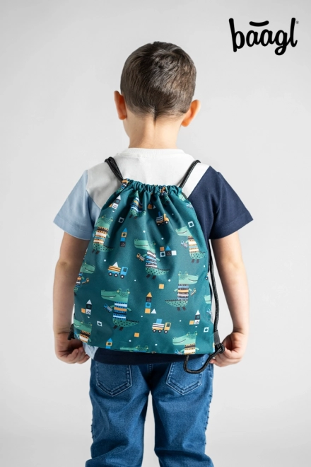 preschool bag Baagl Crocodile