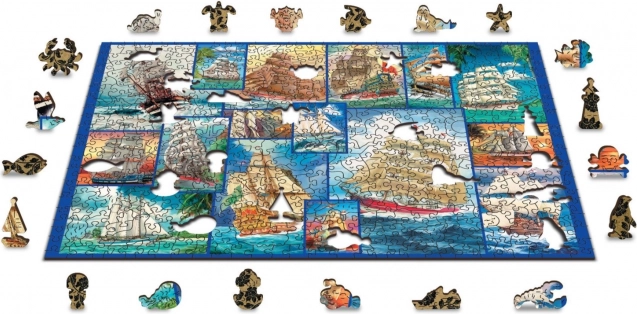 Puzzle réversible 2-en-1