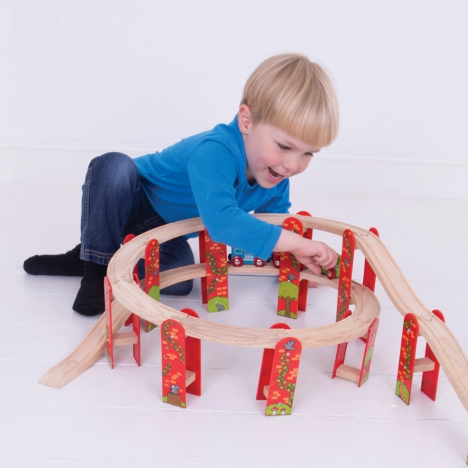 Bigjigs Rail Meersporenset